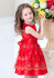 Платье праздничное "Саманта" ПЛ-1811 красное