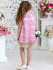 Платье праздничное "Хайди" ПЛ-1801 розовое