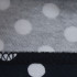 Шорты "Фестиваль цветов" ДШК778804н белый горох на темно-синем 10/Мак с надписью