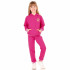 Комплект спортивный "Физкультура" ДКС149258 ярко-розовый/Герб королевы вышивка/ярко-розовый+белый