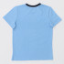 Комплект (футболка+шорты) Н463 т.синий+голубой