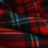 Шапочка "Шотландские песики" ЮГБ739067н клетка красный+зеленый