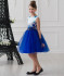 Платье "Принцесса Бабочек" 01006002 синее