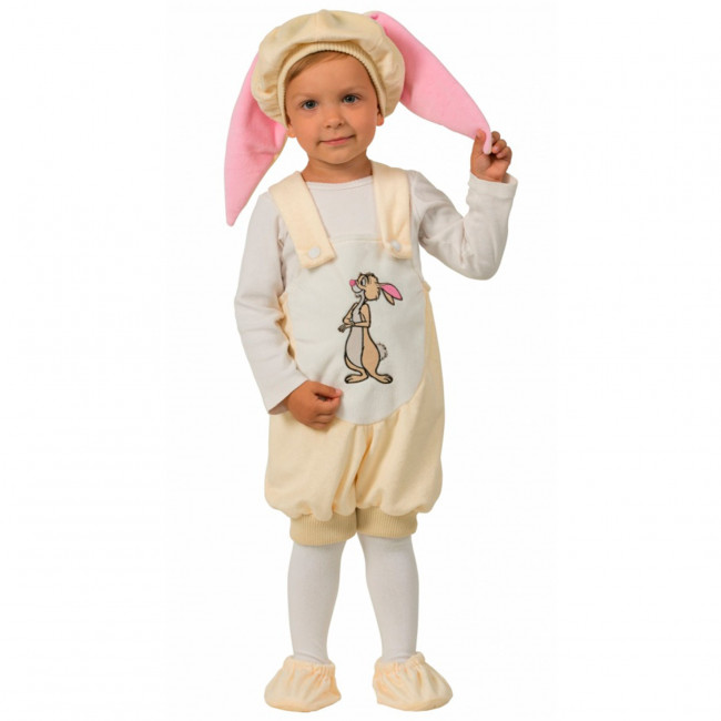 Карнавальный костюм 288 "Кролик" (Комбинезон, шапка)