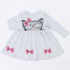 Платье "Платья для малышек" ДПД082070 светло-серый/Кошка вязаная/светло-серый