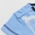 Комплект (футболка+шорты) Н001-10 т.синий+голубой